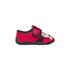 Pantofole da bambina rosse e nere con stampa Minnie, Scarpe Bambini, SKU p431000030, Immagine 0